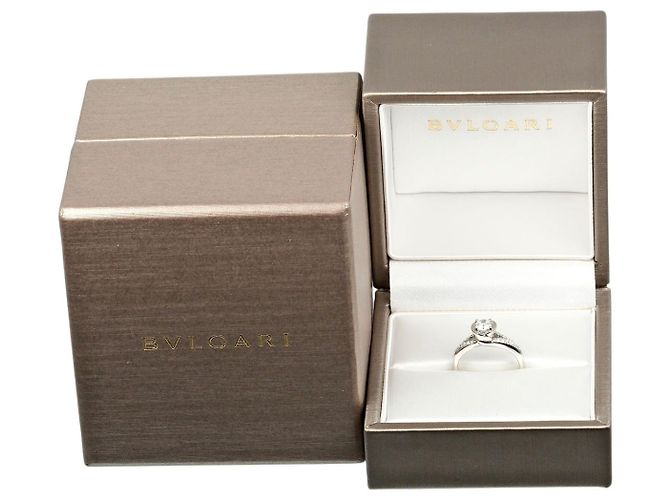 Bulgari Anillo de diamantes BVLGARI Incontro D'Amore Pt950 Tamaño 7.5 - vista 10