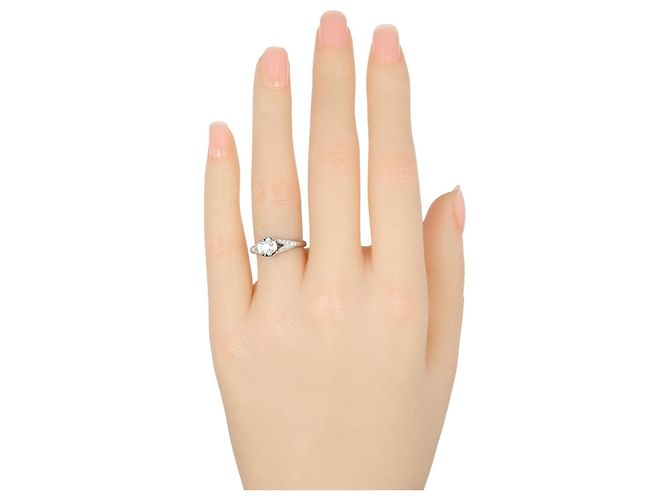 Bulgari Anillo de diamantes BVLGARI Incontro D'Amore Pt950 Tamaño 7.5 - vista 2
