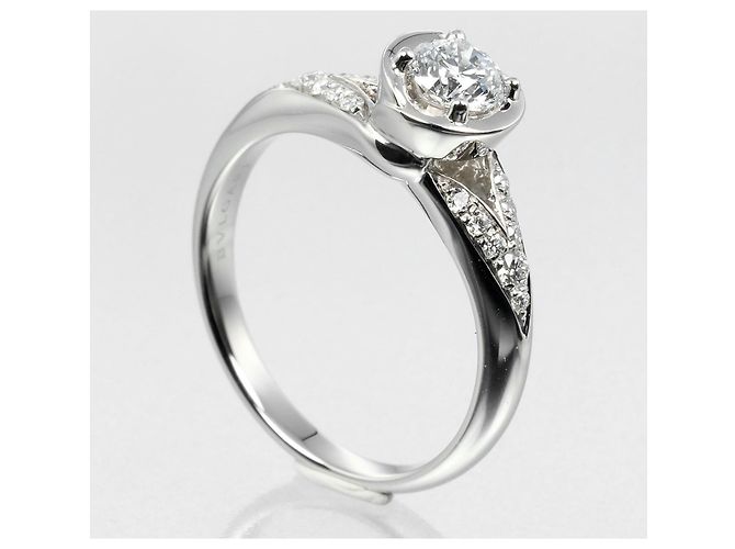 Bulgari Anillo de diamantes BVLGARI Incontro D'Amore Pt950 Tamaño 7.5 - vista 3