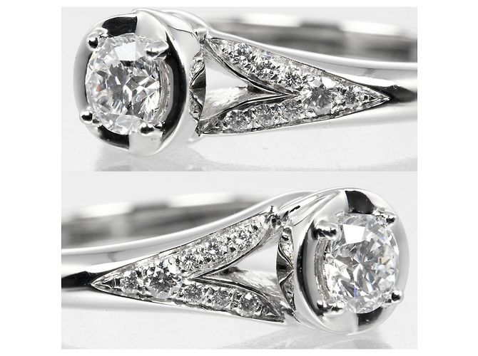 Bulgari Anillo de diamantes BVLGARI Incontro D'Amore Pt950 Tamaño 7.5 - vista 6