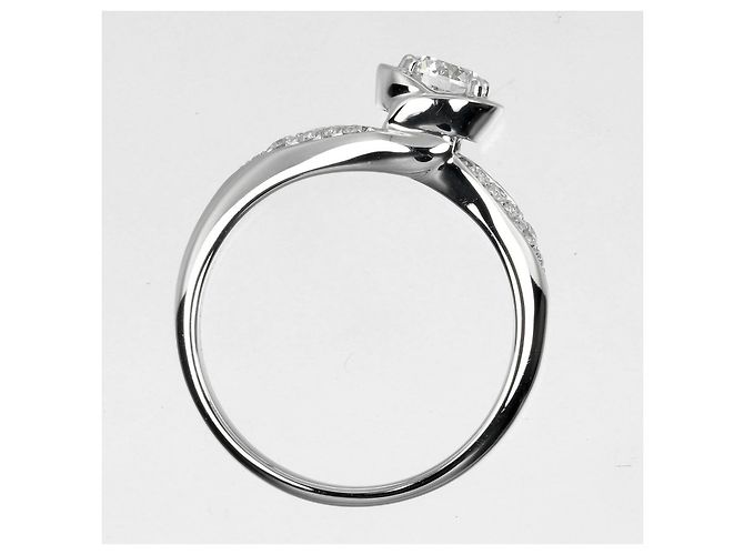 Bulgari Anillo de diamantes BVLGARI Incontro D'Amore Pt950 Tamaño 7.5 - vista 8