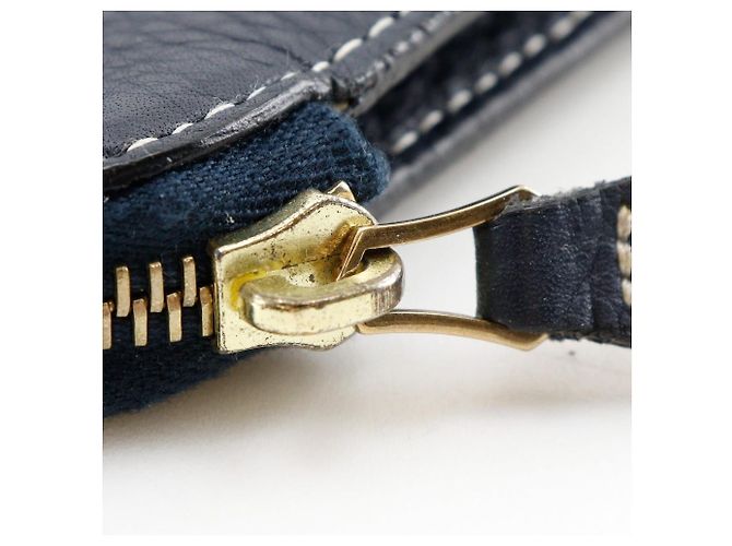 Autre Marque Borsa a mano Cisei in pelle di vitello Blu Blu navy - vista 12