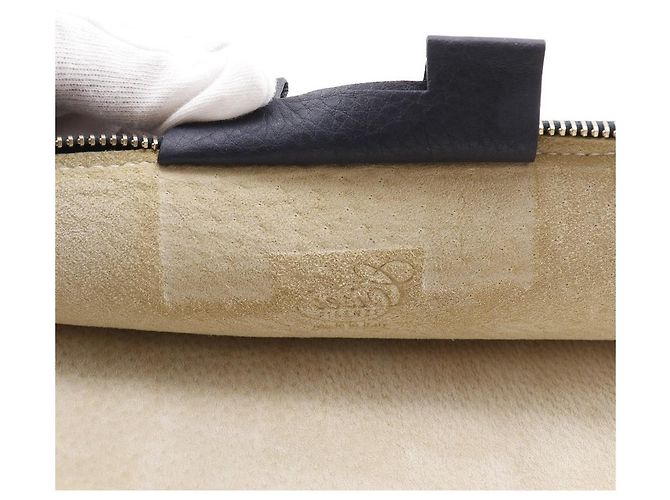 Autre Marque Borsa a mano Cisei in pelle di vitello Blu Blu navy - vista 9