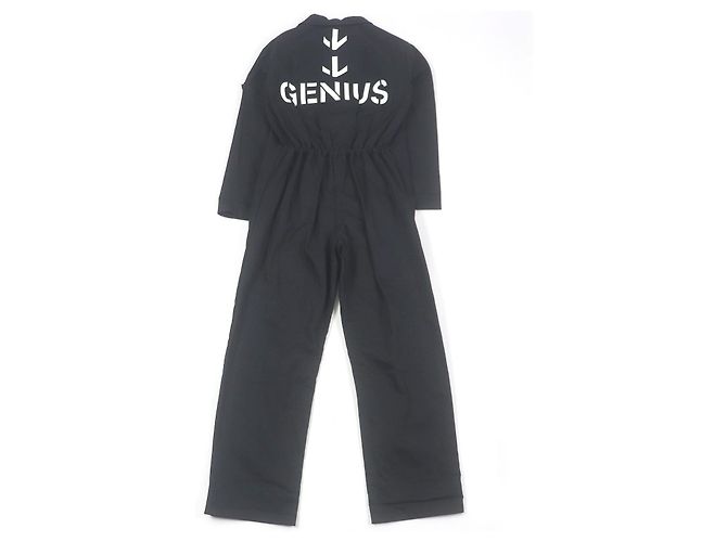 Moncler Genius TUTA Mono de Algodón Negro - vista 2