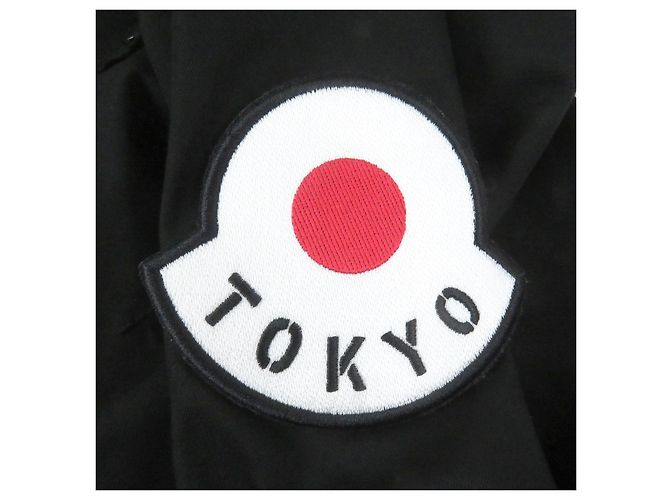 Moncler Genius TUTA Mono de Algodón Negro - vista 6