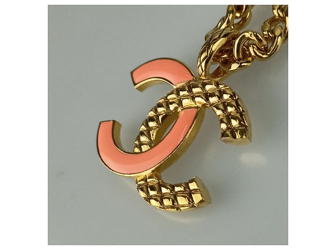 Collana Coco Mark CHANEL in oro e rosa D'oro - vista 2