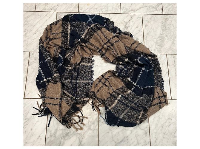 Sciarpa Barbour Ancient Loden Tartan Marrone - vista 3