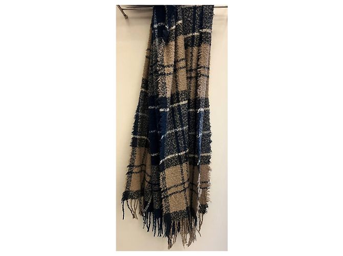 Sciarpa Barbour Ancient Loden Tartan Marrone - vista 4