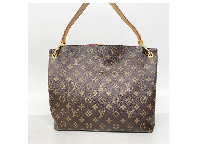 Borsa a Spalla Graceful PM Monogramma Louis Vuitton Marrone Rosa - vista 15