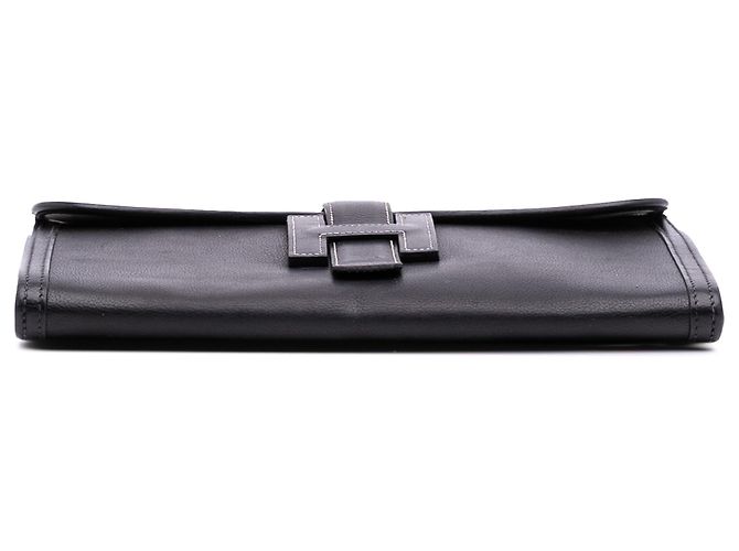 Hermès Jige PM in Evergrain Nero - vista 3