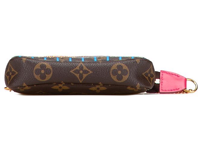 Mini Pochette Accessoires Vivienne Natale in Monogramma Marrone Louis Vuitton - vista 3