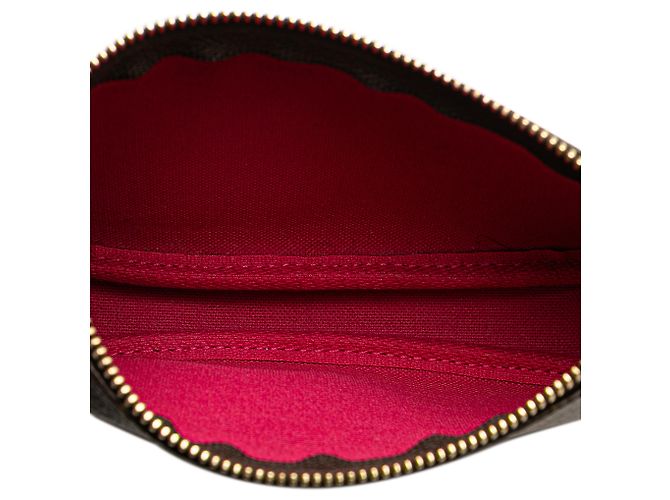 Mini Pochette Accessoires Vivienne Natale in Monogramma Marrone Louis Vuitton - vista 4