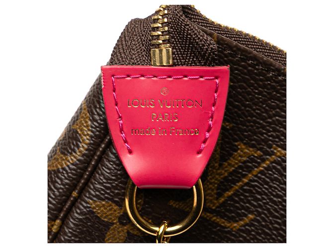 Mini Pochette Accessoires Vivienne Natale in Monogramma Marrone Louis Vuitton - vista 5