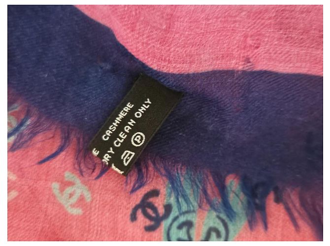 Sciarpa in Cashmere Chanel Multicolore - vista 5