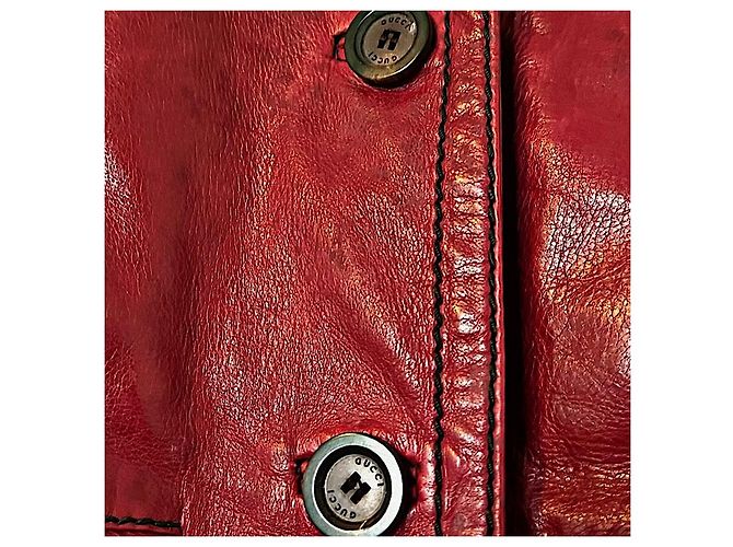 Gucci Madonna Bomberjacke Rot - Ansicht 4