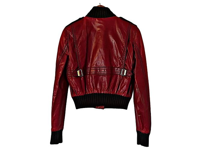 Gucci Madonna Bomberjacke Rot - Ansicht 5