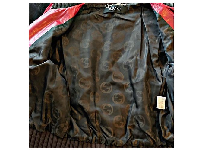Gucci Madonna Bomberjacke Rot - Ansicht 8