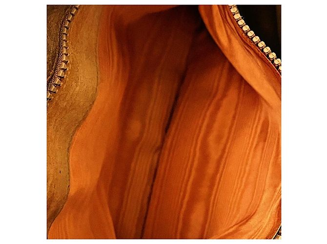 Borsa Gucci Jackie Bouvier in pelle marrone - vista 10