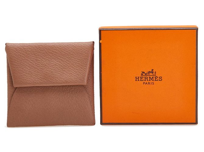 Monedero Bastia de Hermès en Marrón Quebraco Castaño - vista 10