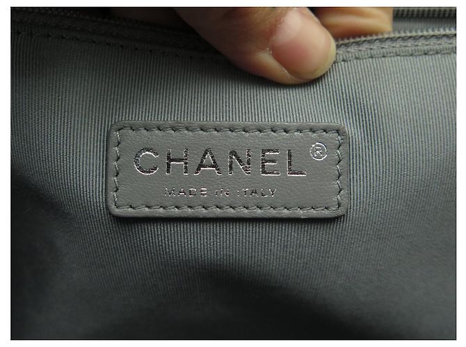 BORSA CHANEL BOY JUMBO IN PELLE NERA Nero - vista 14