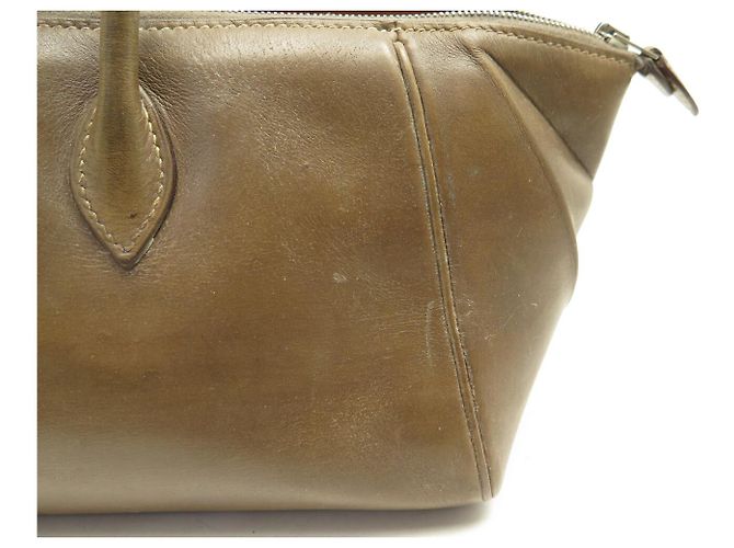 Paris-Bombay Hermès BORSA A MANO HERMES PARIS BOMBAY 27 CM IN PELLE BOX MARRONE - vista 15