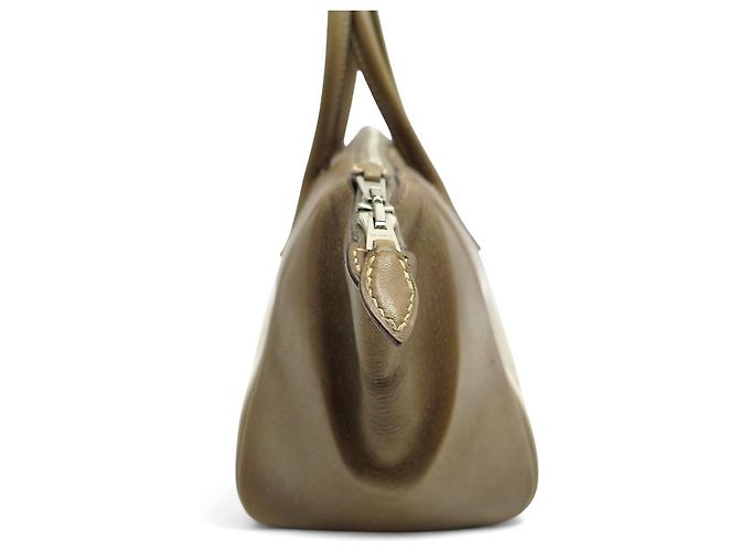 Paris-Bombay Hermès BORSA A MANO HERMES PARIS BOMBAY 27 CM IN PELLE BOX MARRONE - vista 3