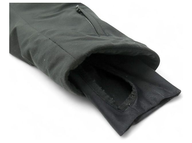 Hermès HERMES JACKET DOWN COAT WITH HOOD 48 M BLACK SKI EQUESTRIAN COAT - view 12