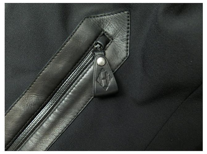 Hermès HERMES JACKET DOWN COAT WITH HOOD 48 M BLACK SKI EQUESTRIAN COAT - view 13