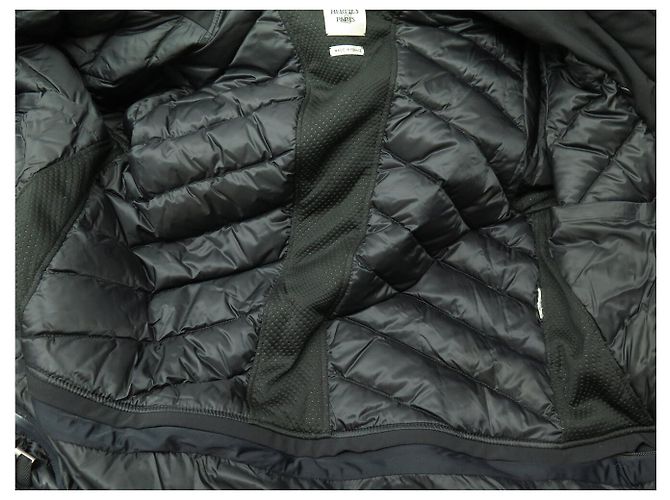 Hermès HERMES JACKET DOWN COAT WITH HOOD 48 M BLACK SKI EQUESTRIAN COAT - view 4