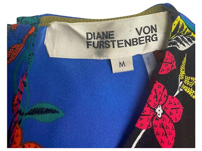 Set Floreale Diane Von Furstenberg in Viscosa Multicolore - vista 3