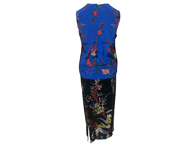 Set Floreale Diane Von Furstenberg in Viscosa Multicolore - vista 6