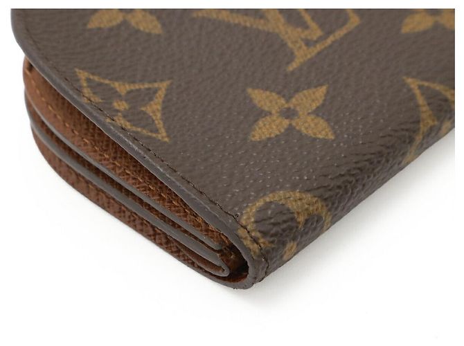Portamonete Monogram Louis Vuitton Marrone - vista 3