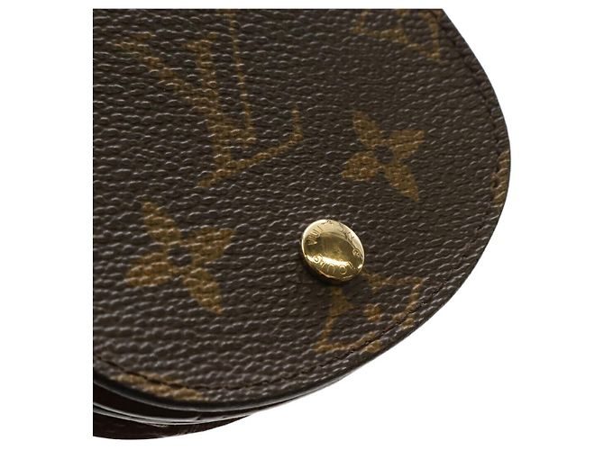 Portamonete Monogram Louis Vuitton Marrone - vista 4
