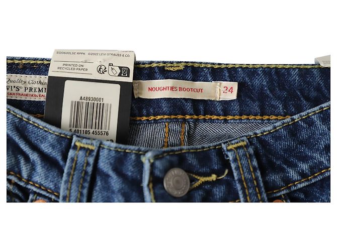 Jeans Bootcut Noughties Levi's in Denim Blu - vista 4