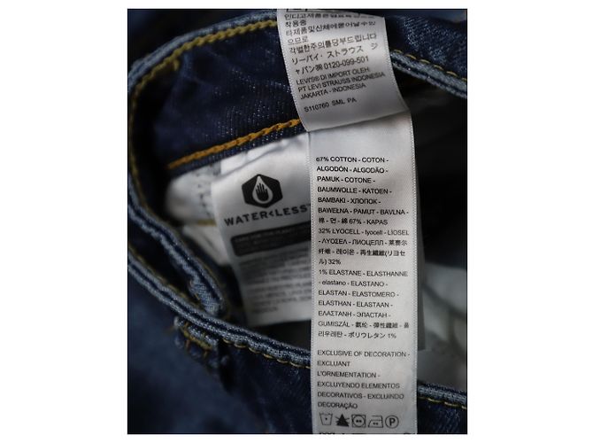 Jeans Bootcut Noughties Levi's in Denim Blu - vista 5
