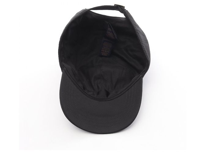 Gorra de algodón OnlyLV Louis Vuitton Negro - vista 3