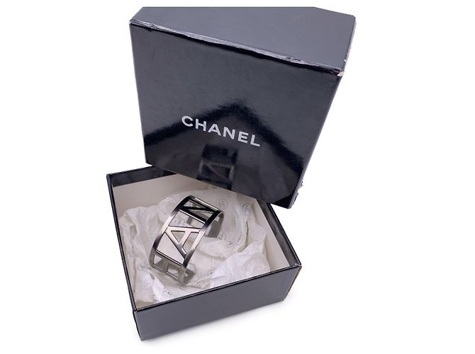 Timeless Pulsera de metal Chanel Plata Metálico - vista 2