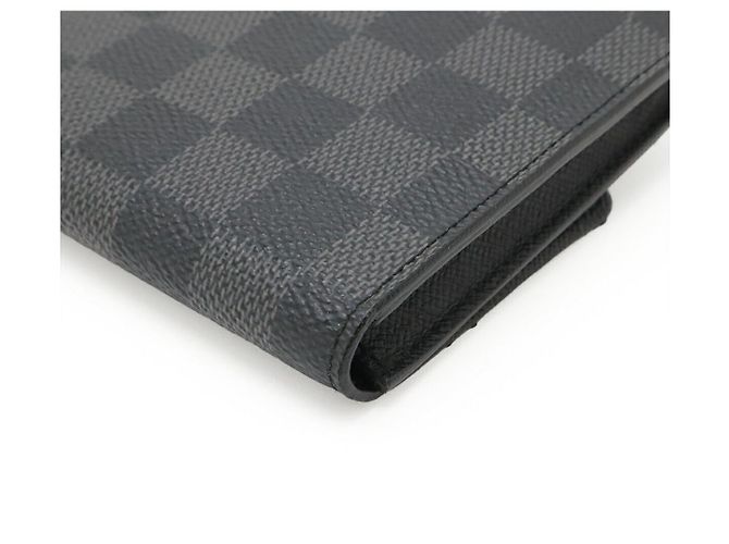 Cartera Compacta Modular Damier Graphite Louis Vuitton Negro - vista 3