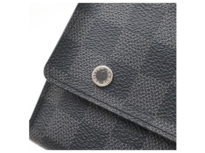 Cartera Compacta Modular Damier Graphite Louis Vuitton Negro - vista 4