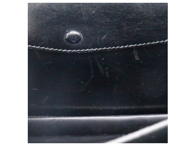 Borsa Hermès Piano 25 in pelle box calf Nero - vista 11