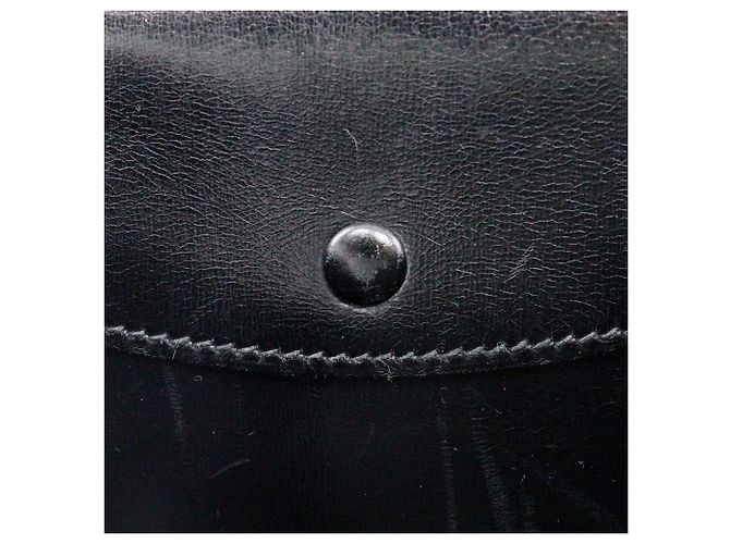Borsa Hermès Piano 25 in pelle box calf Nero - vista 12
