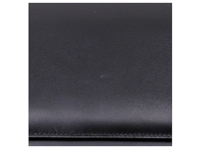 Borsa Hermès Piano 25 in pelle box calf Nero - vista 13