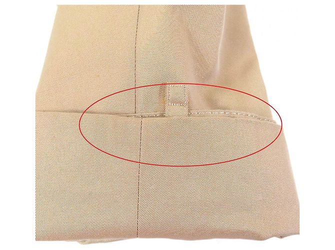 Abrigo Trench de Lana Burberry Londres Beige - vista 14
