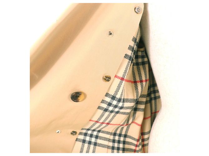 Abrigo Trench de Lana Burberry Londres Beige - vista 5