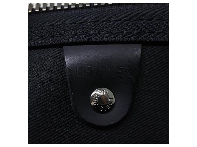Borsa Keepall Bandoulière Louis Vuitton Monogram Eclipse Split Canvas 50 Nero - vista 7