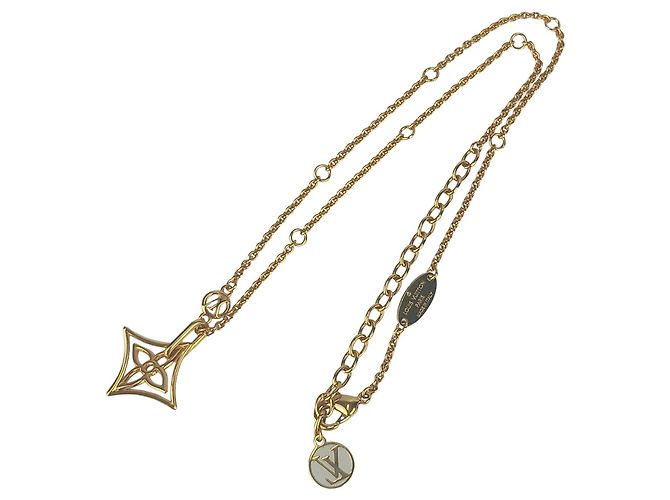 Louis Vuitton Collier LV Twiggy Spitzblumen-Halskette Golden - Ansicht 5