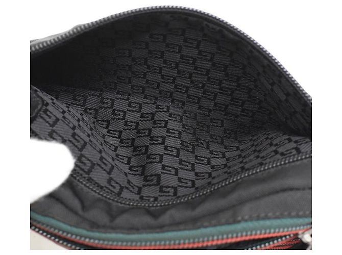 Borsa a corpo Gucci Tom Ford Nylon Web Nera Nero - vista 8