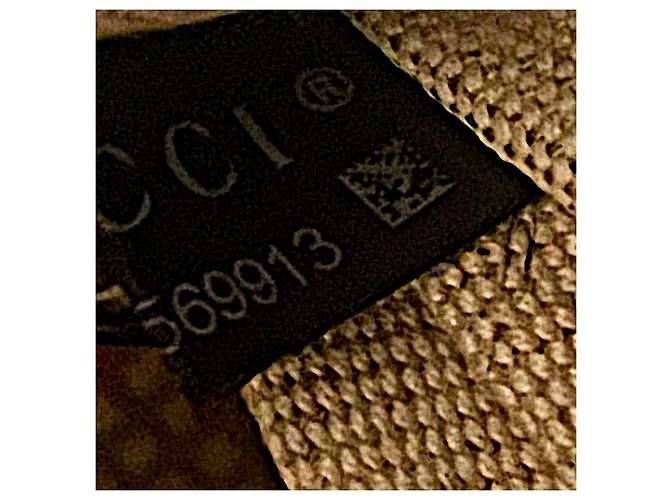 Borsa a cintura Gucci Jumbo GG in pelle bianca - vista 12