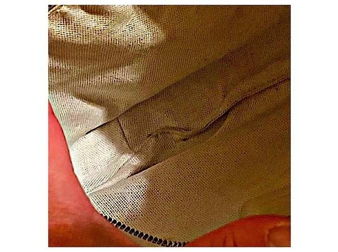 Borsa a cintura Gucci Jumbo GG in pelle bianca - vista 8
