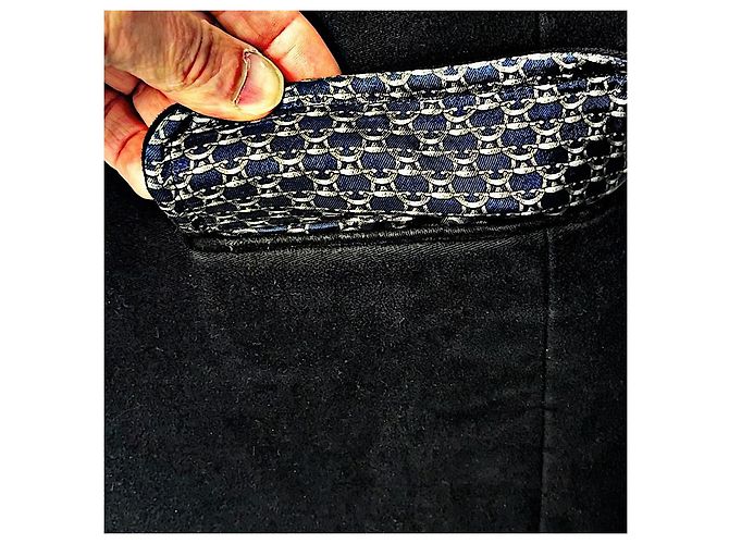 Blazer Gucci Blu Navy Monogramma GG Cotone - vista 5